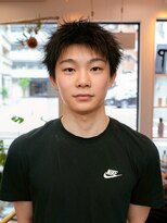 シティ 薬院(SITY.) 薬院　メンズショート　スパイキーショート　ピンパーマ