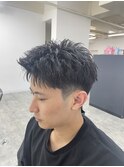 ベリーショート刈り上げスパイキー