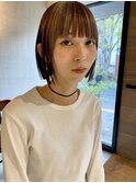 ◯ナチュラルブロックカラーbob◯