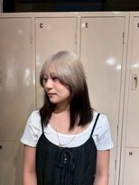 ゲーム 下北沢(GAME)&nbsp;ダブルカラー/大人レイヤー/ミルクティーベージュ/ウルフ/下北沢