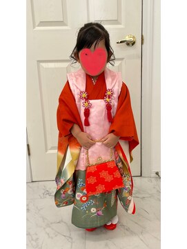 サロンドノア(Salon de NoA) 七五三ヘアセット