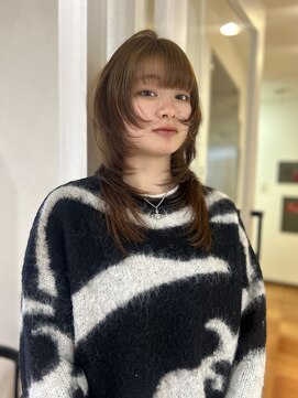 シエル 難波店(CIEL) 【wolf layer ×orange beige】#レイヤー#Kotona