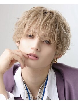 アストラ(ASTRA) MEN’S HAIR/波巻きツイストスパイラル/リバースセンターパート