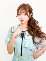 ステラ(Stella)&nbsp;銀座ヘアセット。宣材サロモ編。サイドカールアップVOL3.0