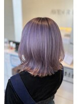 アブニールドール 大山台店&nbsp;【ブリーチあり】ラベンダーピンク