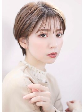 エトネ ヘアーサロン 仙台駅前(eTONe hair salon) 見かけショートボブ