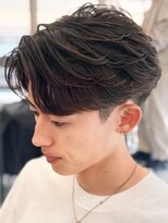 バース バイ ハピネス(BIRTH by happiness)&nbsp;奈良men's刈り上げフェザーパーマフェザーショート