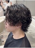 グランジサーフカールパーマツイストスパイラルパーマグランジ