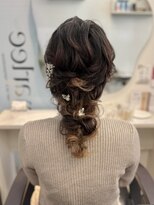 マーリー(marlee)&nbsp;あみおろし へアセット ヘアメイク 前髪 お呼ばれ 結婚式 表参道