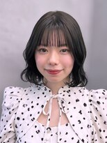 ジエクトクイン(The Ect Q'n)&nbsp;顔周りカット/ハッシュカット/顔周りレイヤーカット/前髪