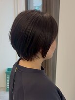 ソレ 森田店(SOLE.)&nbsp;ショートレイヤーボブ/透明感ダークブラウン