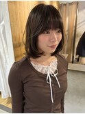 イメチェン/アッシュカラー/透明感カラー/前髪/表参道/原宿