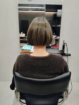 オーク ナチュリ(OAK×NACHUL) ハイライト ミニボブ