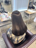 リラクオーレ 三宮 元町(LIRA CUORE) ラベンダーブラウン×髪質改善縮毛矯正
