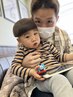 【パパと一緒に格好よく】男同士でリフレッシュ!親子カット(小学生まで)