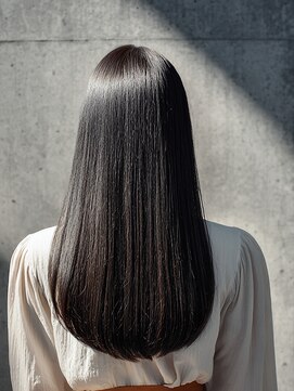 ヘアセラピー サラ(hair therapy Sara) まとまりのあるダークロング