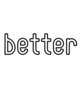 ベター(better) better 