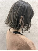 切りっぱなしボブ