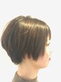 ケシキ ヘアメイク(kesiki HAIR MAKE) イルミナカラーで艶感をプラスした、ショートボブ