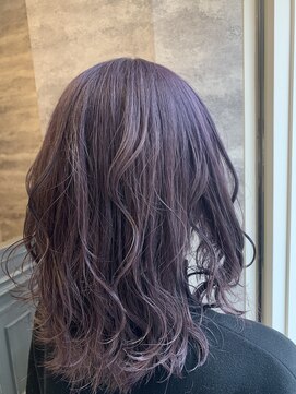 ヘアー ブランコ(hair Blanco) ラベンダーピンクカラー