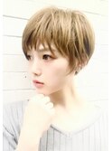 【sheta青山/三畑】小顔な大人かわいい前下がり丸みショート