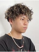 【MICHI 富田店　古作蓮】スパイラルパーマ　ハイライト