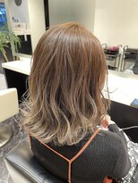 シファー(～Cifer)&nbsp;ミルクティアッシュ/リバースカール/ウルフボブ/お客様ヘア☆