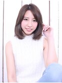 ナチュラル可愛いストレートスタイル【LUXBE】