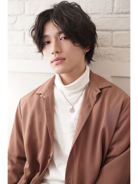 ネオリーブエクラ 上野御徒町店(Neolive eclat) ウェーブセンターパートコンマヘアナチュラル[上野御徒町]