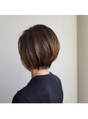 大人ショートボブ
