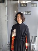 ニュアンスウェーブミディアムボブ