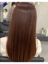 エンディアリング 東銀座(Endearing)&nbsp;斜めバング/グレージュカラー/デザインカラー/眉毛/銀座/東銀座