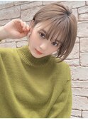 前下がりショートボブ大人可愛い20代30代表参道