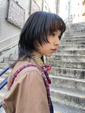 ピークアブー アヴェダ アトレ恵比寿(PEEK-A-BOO AVEDA) 大人可愛い マッシュウルフ 恵比寿 大平彩