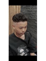 プレミアムバーバー 目黒店(PREMIUM BARBER produce by HIRO GINZA) 極道パーマ