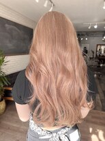 ココテラス(coco terrace) ブリーチカラー/ケアブリーチ/髪質改善/ピンクベージュ