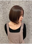 ベージュカラー 髪質改善 ブリーチなし トリートメント