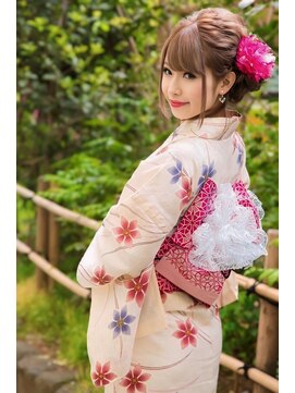 スパイア(SPIRE) 浴衣にピッタリ★波ウェーブルーズアップ