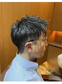 銀座　理容室　メンズカット　ツーブロック