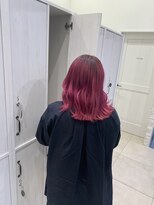 アース 三木店(HAIR & MAKE EARTH)&nbsp;透明感抜群♪ダブルカラーブリーチハイトーンピンクブラウン