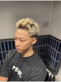 スパイキーショート×ハイトーン×ローフェード