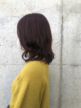 アミックス ヘアワークス 本店(AMIX hair works) 乾かすだけでセットも簡単！デジタルパーマ×ミディアム