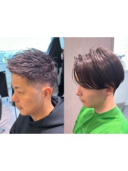 メンズからの支持も”絶大”技術力◎ツイストスパイラルやマッシュなどON/OFF キマるヘアスタイルに！