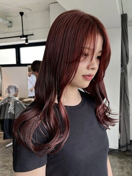 ニュート(Neut ) 赤髪/ボルドーカラー/ブラウンレッドカラー/ブリーチなしカラー