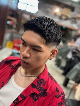 スリーセント 栄(3/cent) フェードショート