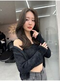 韓国ヘア/ブリーチ/顔周りカット/ハイトーン/レイヤーカット/