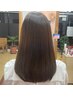 《艶さら！》カット＋縮毛矯正（3種類選び）＋トリートメント20%OFF￥14800~