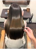 艶プルsilkオリーブグレージュ