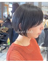 ヘアーアンドメイク サワ 上田本店(SAWA)&nbsp;20代30代大人可愛い小顔ショートボブ