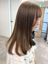 ミュラ(mulah)&nbsp;シアーベージュ透明感カラー＊艶髪ワンカールロングヘア/明大前